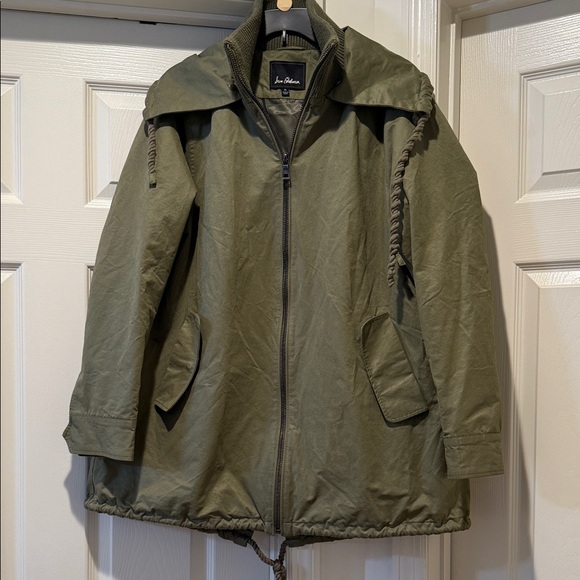 Sam Edelman Jackets & Blazers - Anorak High Double Collar Full Zip Outdoor Autumn Warm Rain/Wind Boyfriend Fit M